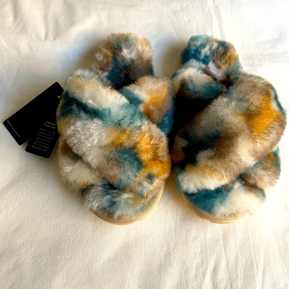 EMU AUSTRALIA DESERT TIE-DYE MAYBERRY SLIPPERS, US WOMEN’S SIZE 6, NIB - Picture 6 of 11